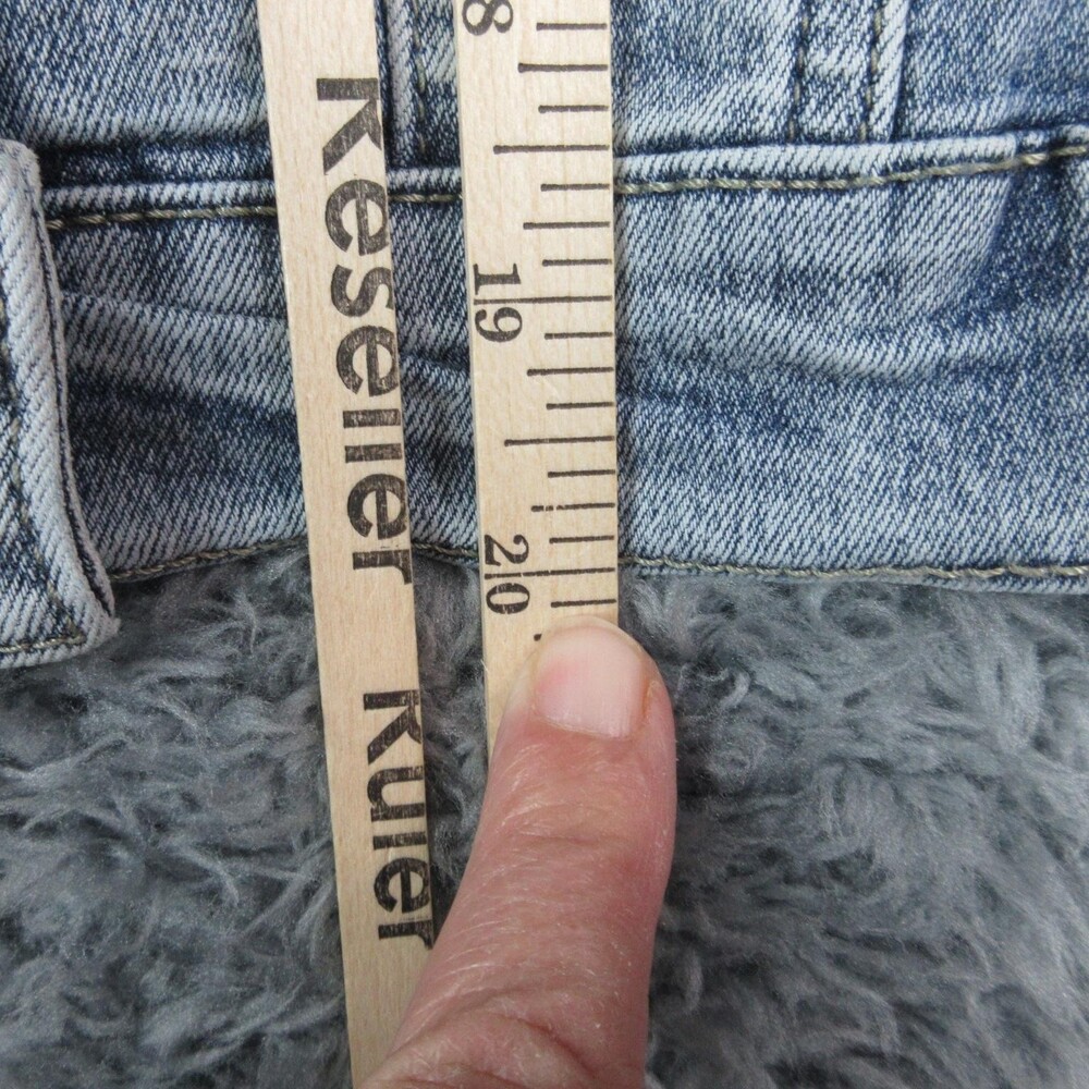 Legend Premium Denim Jacket Womens Small Light Wash Distressed NWT - Picture 4 of 16